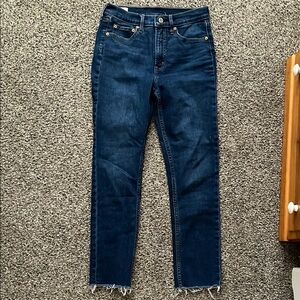 Gap Vintage slim high rise jeans